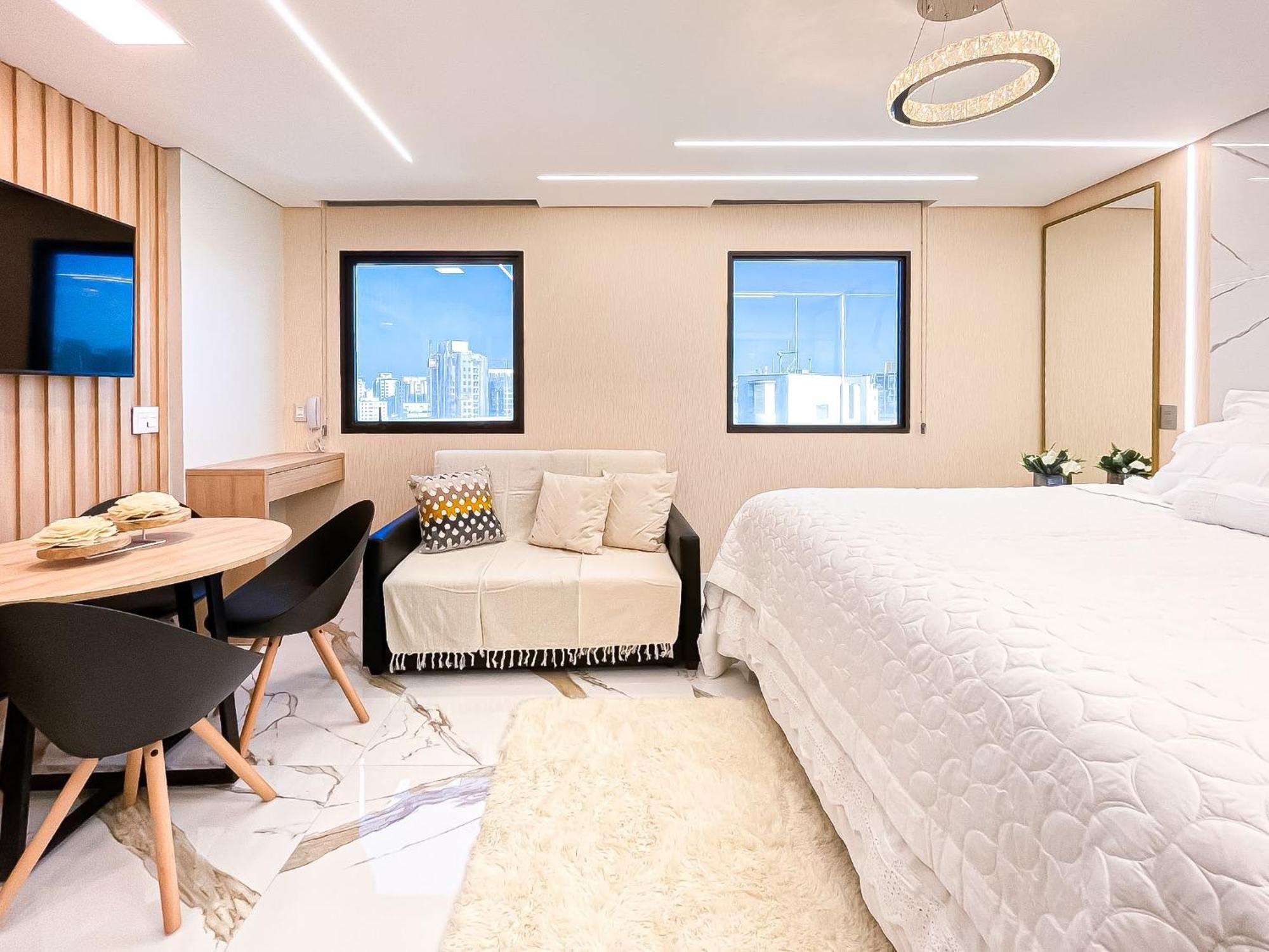 M N Flats - Flat Dentro Do Hotel Wi Av Ibirapuera 2927 — Photos 1